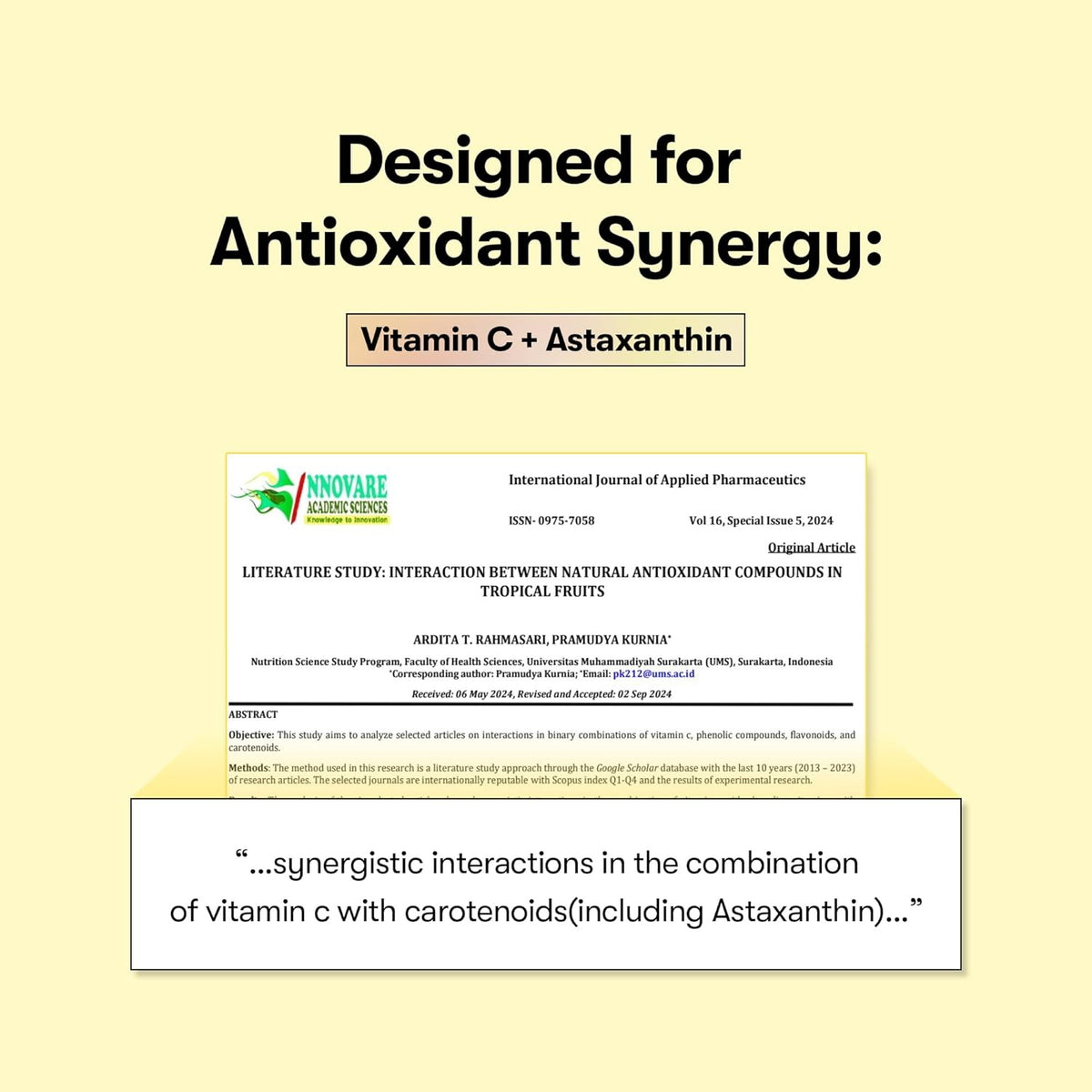 VT Cosmetics Vitamin C Astaxanthin Serum – 30 ml – foto del fornitore 5